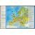 Europa Młodego Odkrywcy MIDI mapa ścienna dla dzieci, 100x70 cm, ArtGlob